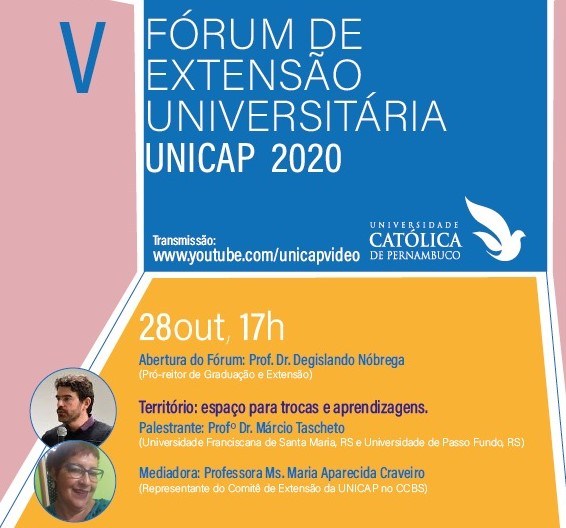 V FÓRUM DE EXTENSÃO UNIVERSITÁRIA DA UNICAP